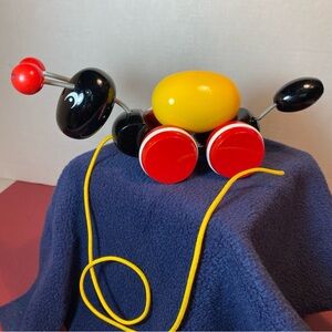 BRIO Wood Ant with Rolling Egg Pull Toy 30367